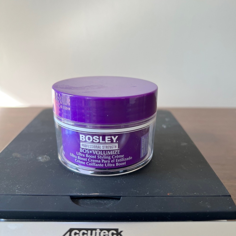 Bosley Professional Strength Bos‎ Volumize Ultra Boost Styling Creme 3.3oz Matte